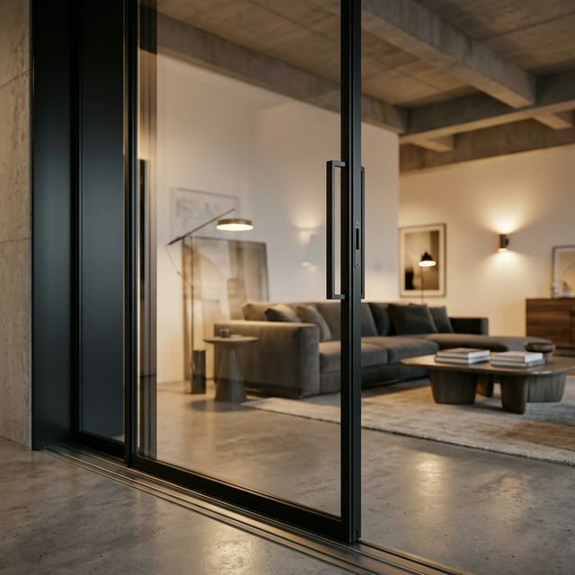 Infinity Loft glass sliding door